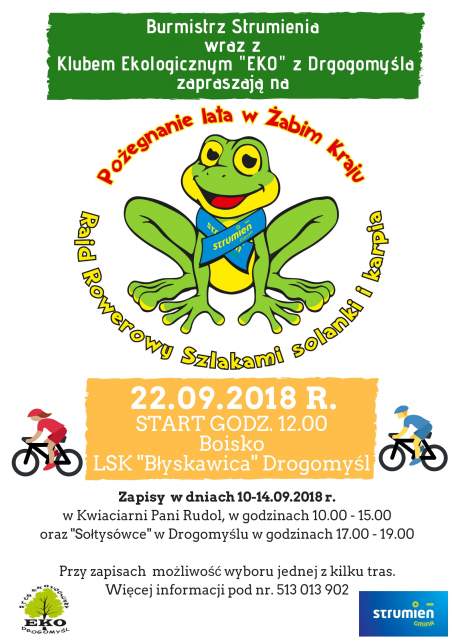 Plakat Rajd Rowerowy